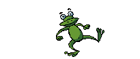 dancing frog